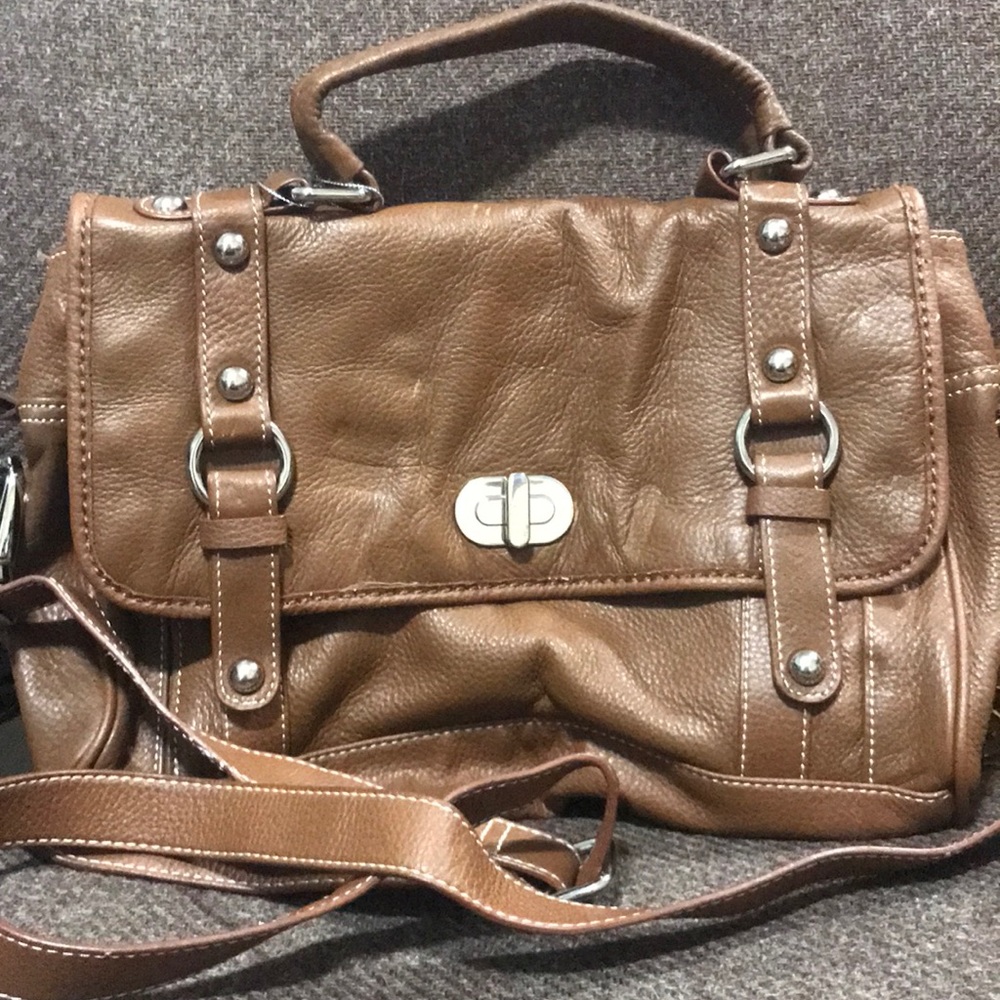 Brown Leather Giani Bernini Purse *EUC*